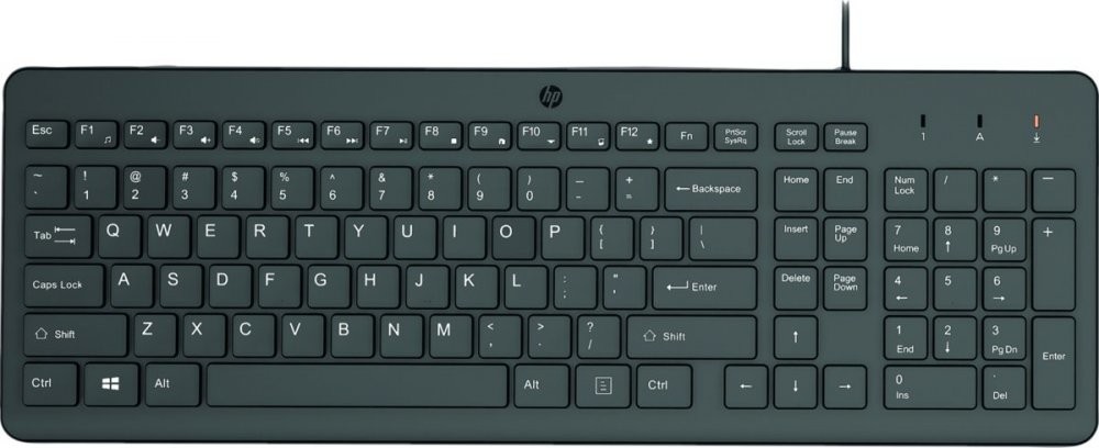 HP 150 Wired Keyboard 664R5AA#ABB