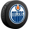 InGlasCo / Sherwood Fanúšikovský puk NHL Logo Blister (1ks), Edmonton Oilers