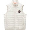 Napapijri Vesty bez rukávov/Cardigany Tosa Vest Gilet Off White Beige Béžová