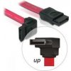 Delock SATA - SATA, 0.3m, Czerwony (84249)