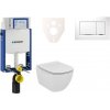 Cenovo zvýhodnený závesný WC set Geberit na zamurovanie + WC Ideal Standard Tesi 110.302.00.5NF5