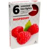 ČAJOVÉ SVIEČKY Malina (Raspberry) – 6ks