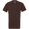 Canvas Unisex tričko s krátkym rukávom CV3005 Brown XL