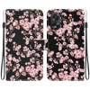 Peňaženkové kožené puzdro Crystal Drawing na Oppo A38 - Plum Blossom