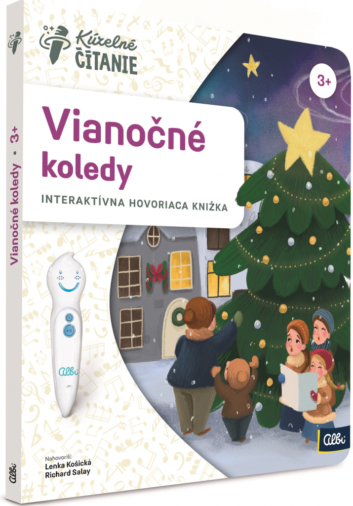 Albi Kúzelné čítanie interaktívne kniha Vianočné koledy