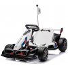 mamido Detská elektrická motokára BMW Gokart s funkciou driftu biela