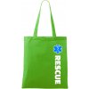Rescue - pre záchranárov - Taška bavlnená - 42 x 38 cm ( Apple Green )