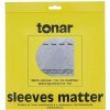 TONAR Nonstatic Inner Record Sleeves 7 Inch 50 pack