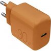 Nabíjačka do siete Puro PRO LITE, USB-C, PD 30 W (PUTCUSBC30WDYORA17) oranžová