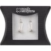 Rock Empire Silver earrings Rope Knot