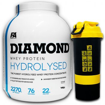 Fitness Authority DIAMOND hydrolysed whey Protein 2270 g od 47,9 € -  Heureka.sk