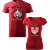 Tričká pre páry King / Queen