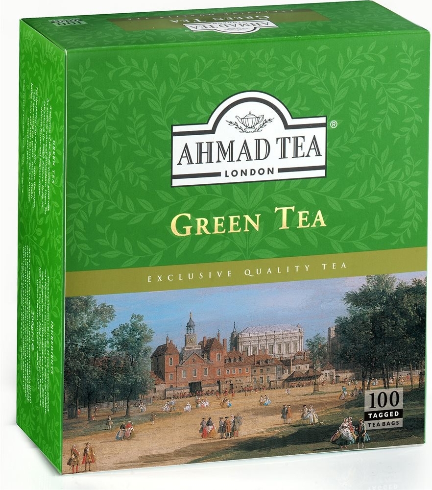 Ahmad Tea zelený čaj 100 x 2 g