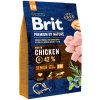 Brit Premium by Nature granuly Senior S+M kura 3 kg