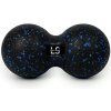 Line Sport duoball dvojitá loptička Ø 12 cm Čierno - modrá