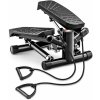 Fitness stepper s expandérmi čierna