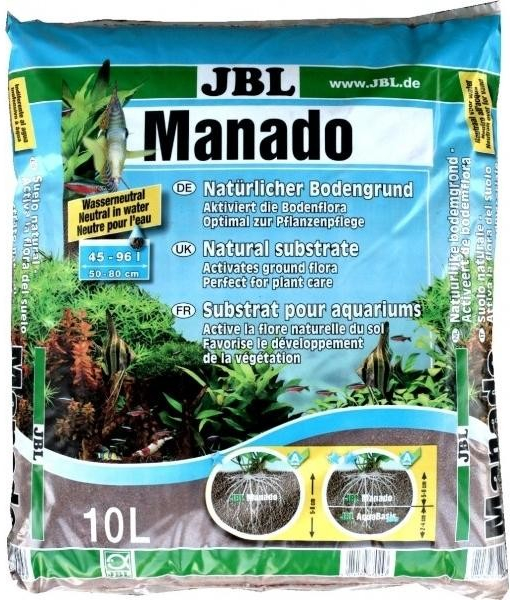 JBL Substrat de sol Manado - Pour plantes d'aquarium - 25l