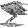 AXAGON HMC-STND, stojan pro 10-16 notebooky, USB 5Gbps hub, 3x USB-A, HDMI 4k/60Hz, RJ-45, PD 100W