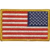 MIL-TEC Nášivka vlajka USA barevná Velcro 4,8 x 7,4 cm Pravá