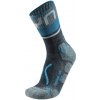 Pánske ponožky UYN TREKKING ONE MERINO - šedá / modrá 39/41