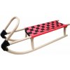 Sánky Acra Sane celodrevené s popruhmi 110 cm červenej (8595042744200)