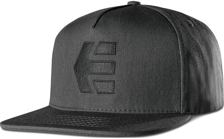 ETNIES Icon Snapback Black/Black 3