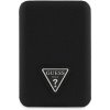 Guess PU Grained Triangle Logo MagSafe Powerbanka 5000mAh Black