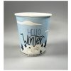 Jopka Papierový pohár 250 ml Vianoce Winter pr.80 50