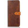 KHAZNEH 71221 KHAZNEH DUAL-COLOR Peňaženkový kryt pre Samsung Galaxy Xcover 7 hnedý
