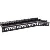 Techly 368567 Patch panel, 24 modulov Keystone, 1U, Rack 19''