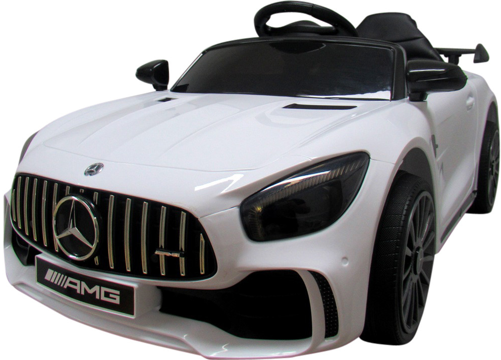 R-Sport elektrické autíčko Mercedes GTR S bielá