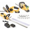 Akumulátorové elektrické nožnice Riwall RAHT 5220 SET 51 cm 20 V