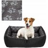 Superkissen24 pelech pre psa, čierny, 55 cm x 70 cm