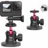 Magnetický držák přísavky Ulanzi + 3D kulová hlava pro fotoaparát Gopro Sjcam Xiaomi Dji Insta360 / Ulanzi / C029