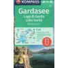 KOMPASS Wanderkarte Gardasee, Lago di Garda, Lake Garda, Monte Baldo 1:50 000