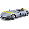 Bburago Ferrari Monza SP1 Silver Blue 1:24