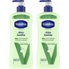 Vaseline Aloe Soothe Telové mlieko 2x600ml Vaseline