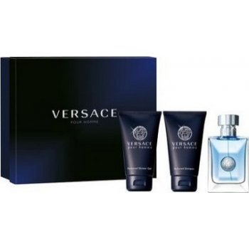 Versace Pour Homme EDT 50 ml + sprchový gél 50 ml + šampón 50 ml darčeková sada