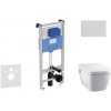 Ideal Standard ProSys - Set predstenovej inštalácie, sprchovacej toalety a sedadla TECEone, tlačidla Oleas M2, Rimless, SoftClose, biela ProSys120M SP55
