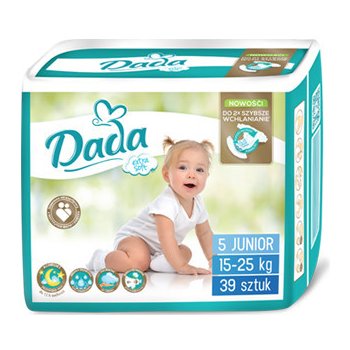 Dada Extra Soft 5 15-25 kg 39 ks od 5,77 € - Heureka.sk
