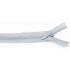 Nedeliteľný skrytý zips (3mm) rôzne farby - dĺžka 18 cm - 60 cm 60 cm Stredne Sivá