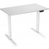AlzaErgo Table ET1 NewGen biely + doska TTE-12 120 × 80 cm biely laminát