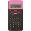 Kalkulačka, vedecká, 273 funkcií, SHARP EL 531, pink