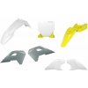 RTECH sada plastov 6 dielov HUSQVARNA, RTECH (biela, šedá, Husqv. lemon žltá) OEM farby