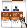 Hill's Prescription Diet k/d Starostlivosť o obličky granule pre mačky 2 x 8 kg