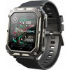 Chytré hodinky Rubicon SmartWatch Rubicon RNCF27 černé silikonové konverzace BT Call.