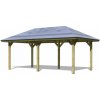 KARIBU Carport Kirn 2 68844