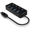 Gembird USB HUB I/O HUB USB3 4PORT/UHB-U3P4P-01 GEMBIRD