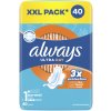 Always Hygienické vložky Ultra Day Normal Quatro 40 ks