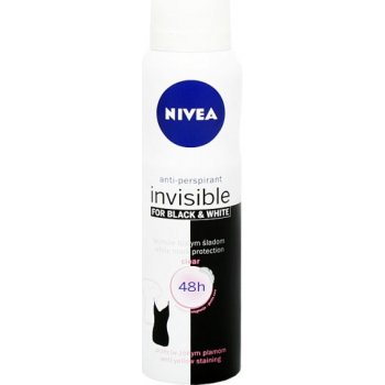 Nivea Invisible for Black & White Clear deospray 150 ml